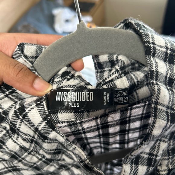 Missguided Flannel Shirt - Picture 10 of 10